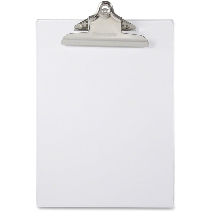 Saunders Transparent Clipboard with High Capacity Clip - SAU21803