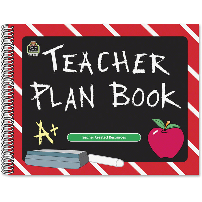Teacher Created Resources Chalkboard Teacher Plan Book - TCR2093