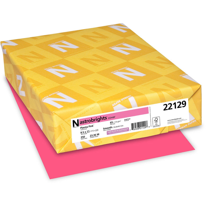 Astrobrights Colored Cardstock - Pink - WAU22129