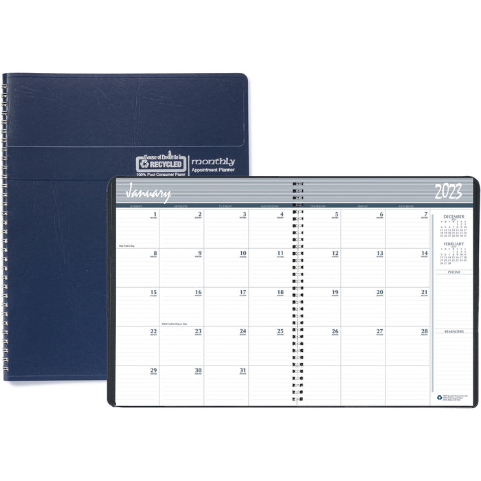 House of Doolittle 14-month Classic Wirebound Monthly Planner - HOD26207