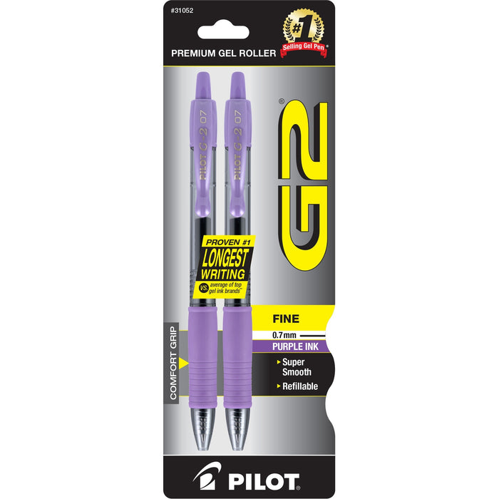 Pilot G2 Retractable Gel Ink Rollerball Pens - PIL31052