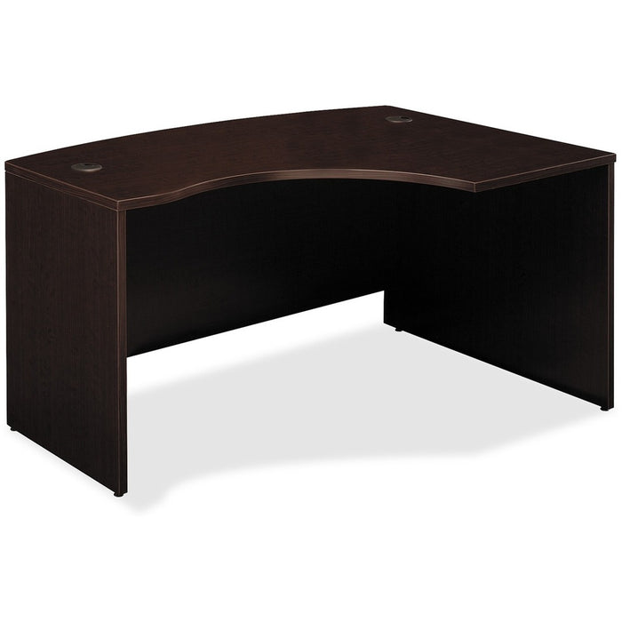 Bush Business Furniture Series C 60W x 43D RH L-Bow Desk Shell in Mocha Cherry - BSHWC12922