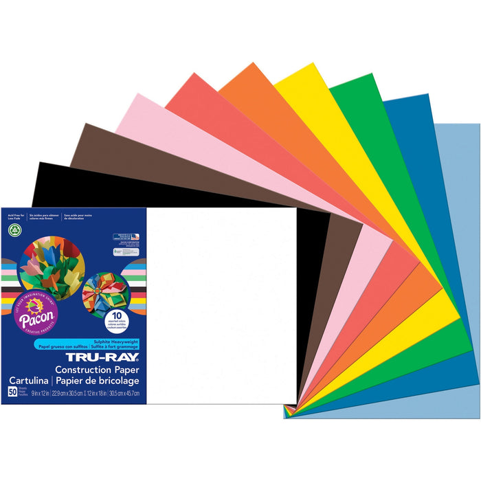 Tru-Ray Heavyweight Construction Paper - PAC103063