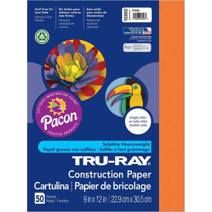 Tru-Ray Heavyweight Construction Paper - PAC103002