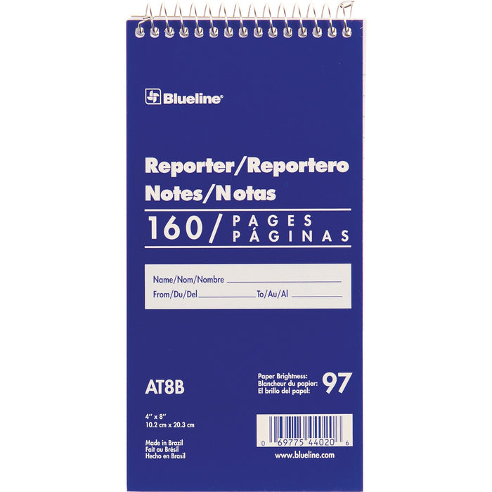 Blueline Reporter Notebook - REDAT8B
