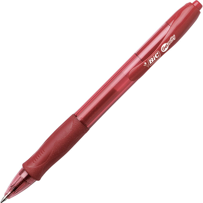 BIC Gel Retractable Pens - BICRLC11RD