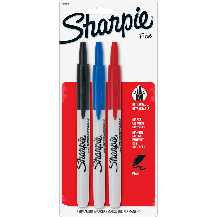 Sharpie Retractable Permanent Markers - SAN32726PP