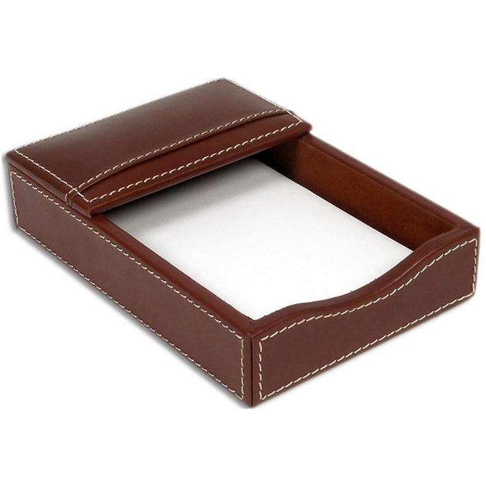 Dacasso Rustic Leather Double Legal-Size Trays - DACA3209