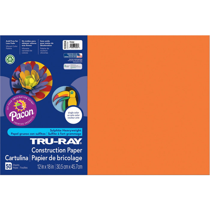 Tru-Ray Heavyweight Construction Paper - PAC103034