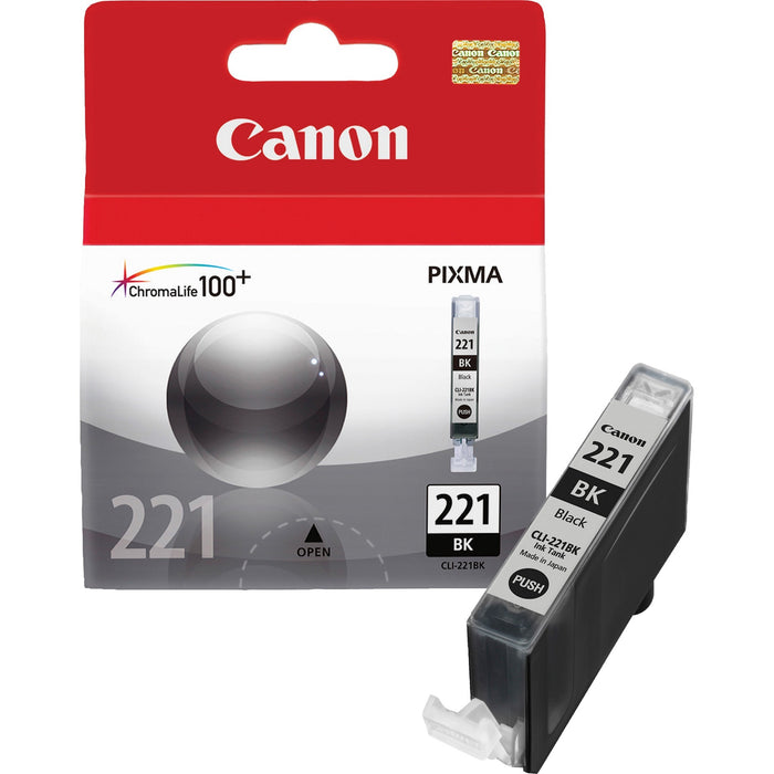 Canon CLI-221BK Original Ink Cartridge - CNMCLI221BK