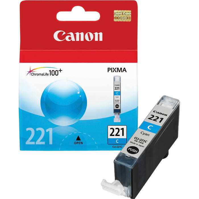Canon CLI-221C Original Ink Cartridge - CNMCLI221C