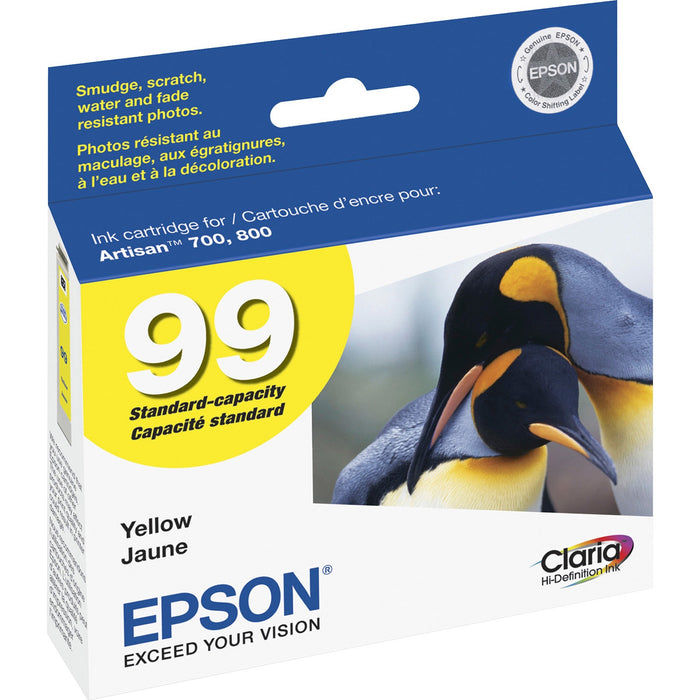 Epson Claria No. 99 Original Ink Cartridge - EPST099420S