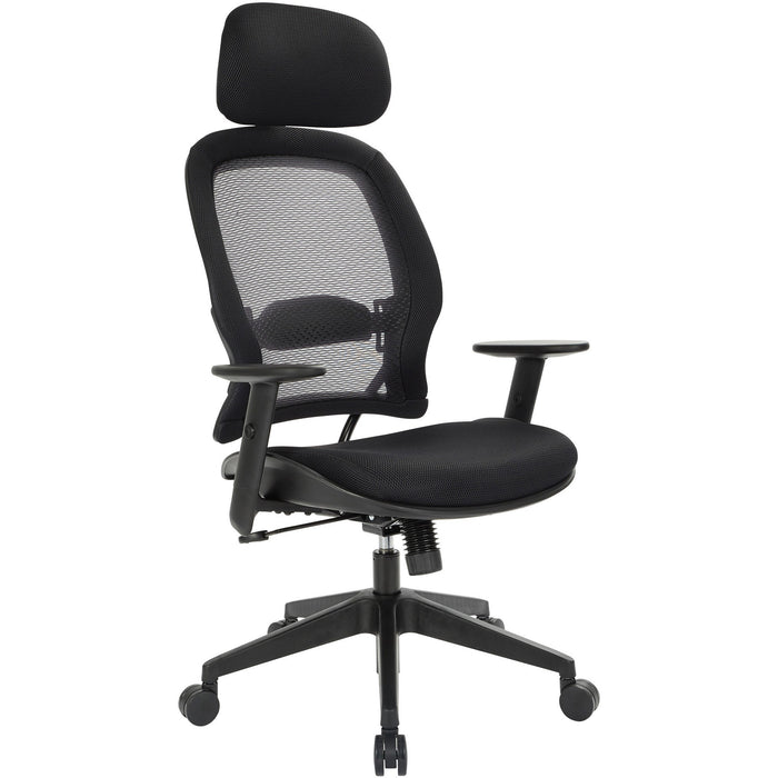 Office Star Professional Air Grid Chair with Adjustable Headrest - OSP55403