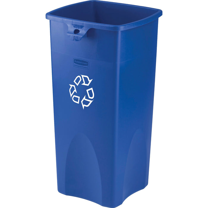 Rubbermaid Commercial Untouchable Square Recycling Container - RCP356973BE