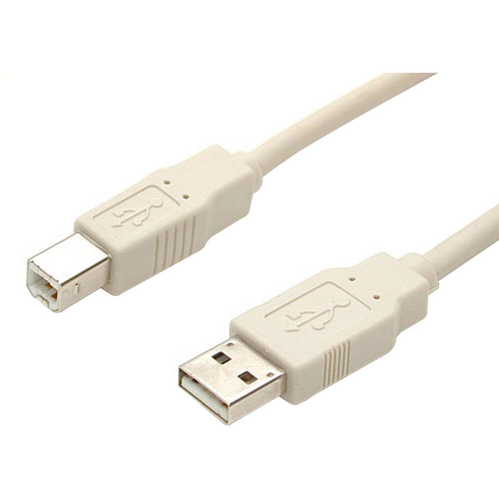 StarTech.com - USB cable - 4 pin USB Type A (M) - 4 pin USB Type B (M) - 10 ft - STCUSBFAB10