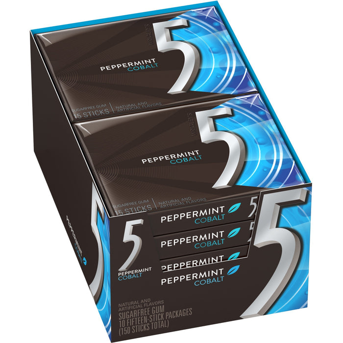 5 Gum Cobalt 5 Peppermint Sugar-free Gum - MRS21265