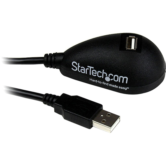 StarTech.com 5ft Desktop USB Extension Cable - A Male to A Female - STCUSBEXTAA5DSK