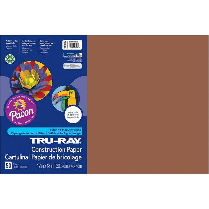 Tru-Ray Heavyweight Construction Paper - PAC103057