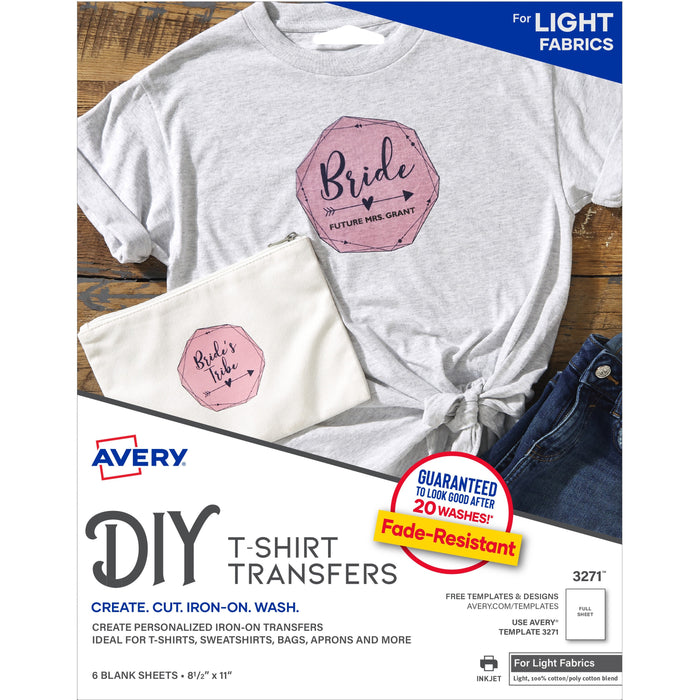 Avery&reg; Iron-On T-Shirt Transfer - AVE03271