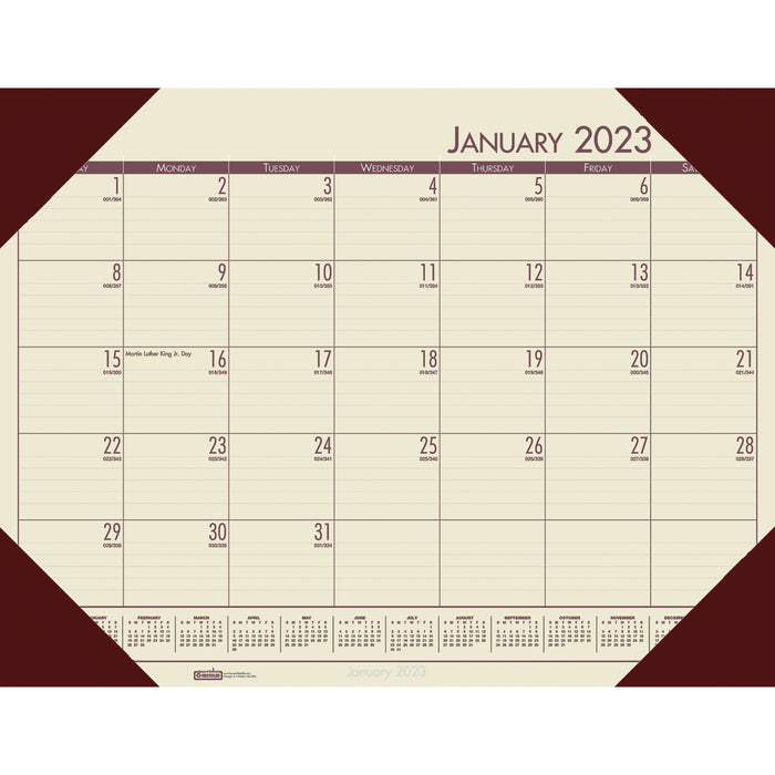 House of Doolittle Ecotones Compact Calendar Desk Pads - HOD12443
