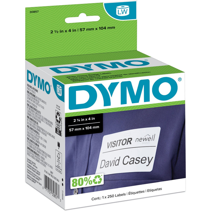 Dymo LabelWriter Adhesive Name Badges - DYM30857