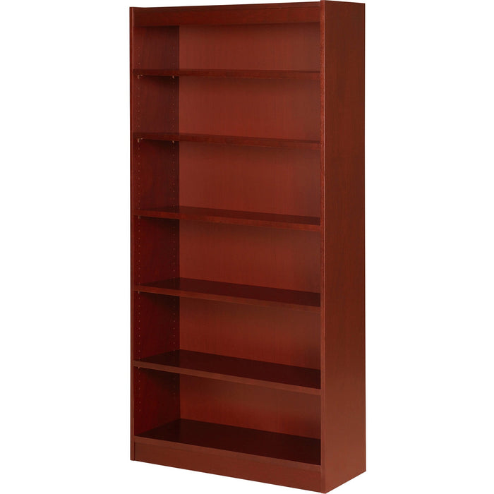 Lorell Six Shelf Panel Bookcase - LLR89054