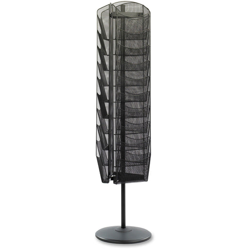 Safco Onyx Rotating Mesh Magazine Rack - SAF5577BL Safco Products