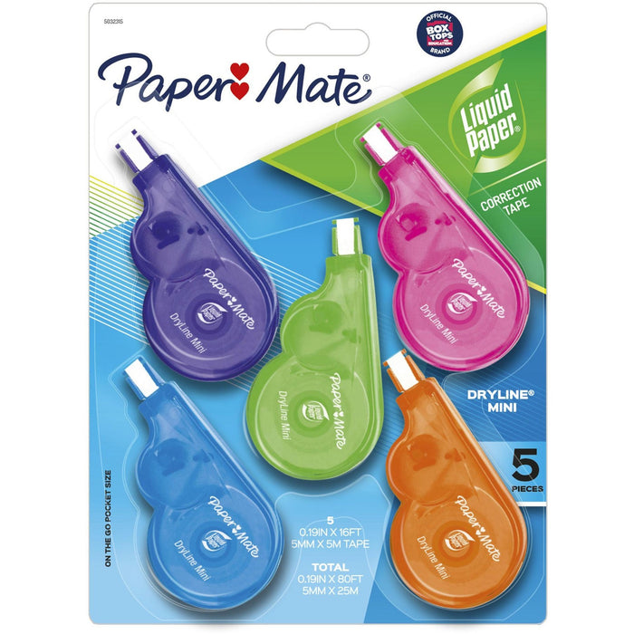 Paper Mate Dryline Mini Grip Correction Tape - PAP5032315