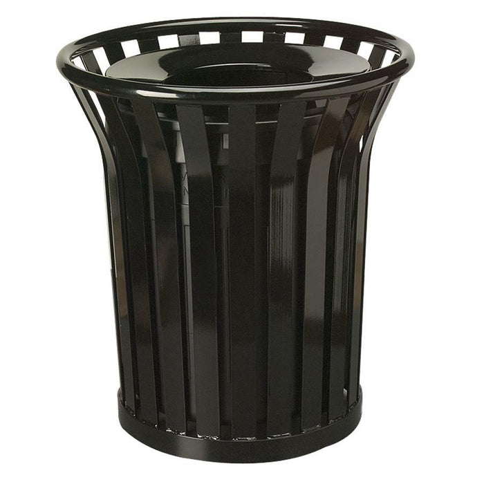 Rubbermaid Commercial Americana Steel Waste Receptacle - RCPMT32PLBK
