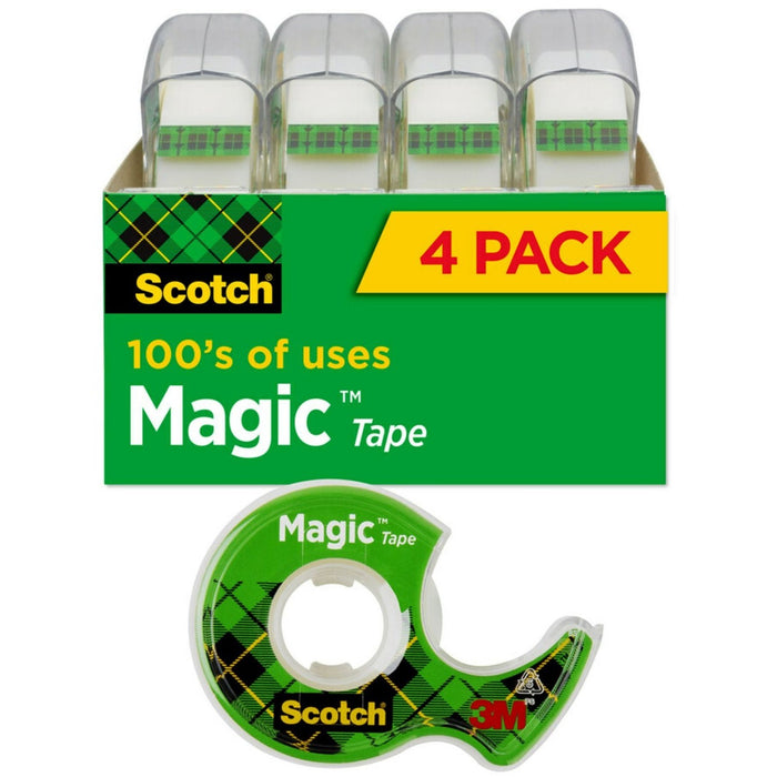 Scotch Nonyellowing Magic Tape Dispenser - MMM4105