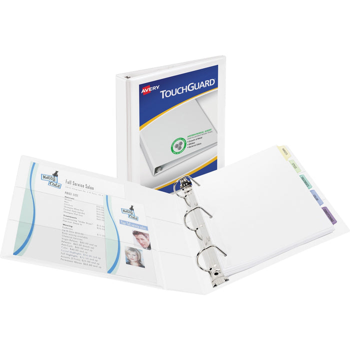 Avery&reg; TouchGuard View 3 Ring Binder - AVE17141