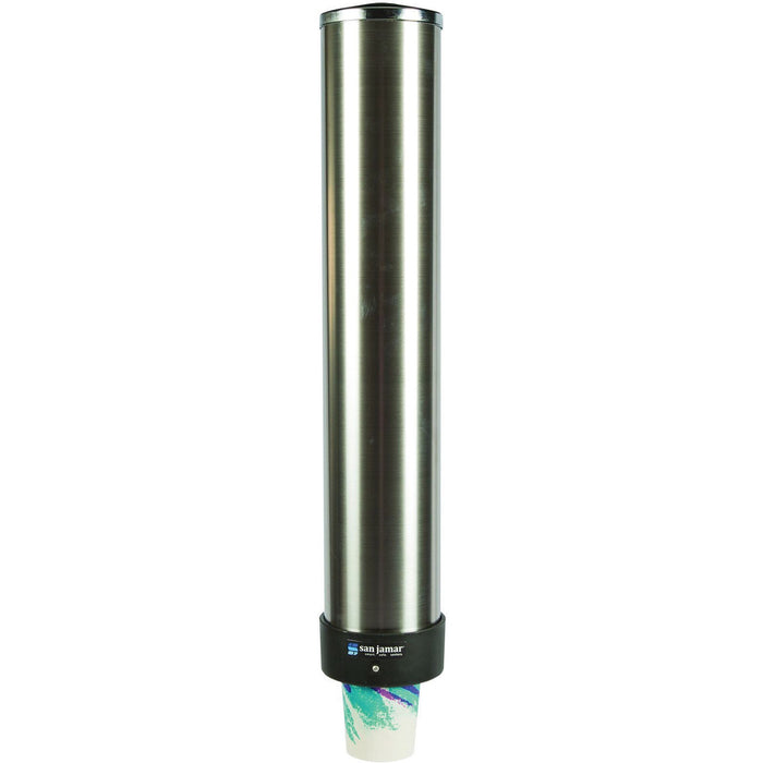San Jamar Pull-type Beverage Cup Dispenser - SJMC3400P