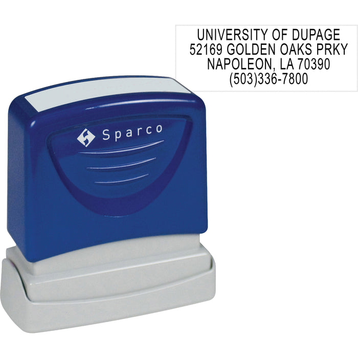 Sparco Return Address Stamp - SPRCS60458