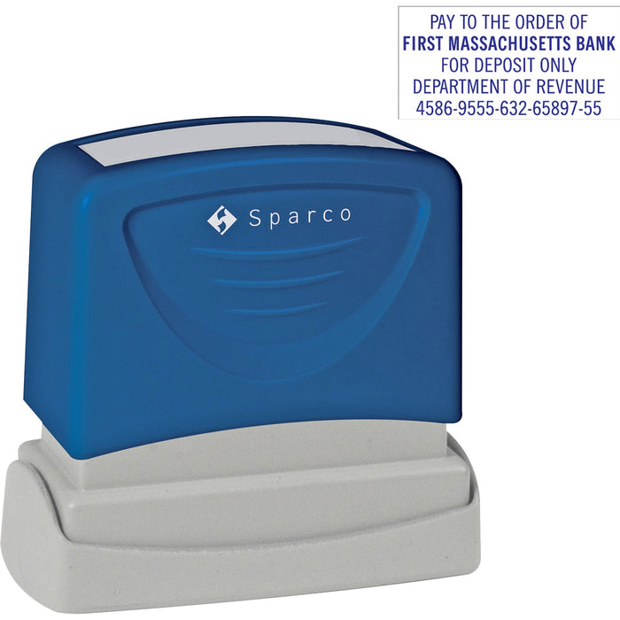 Sparco Endorsement Address Stamp - SPRCS60459