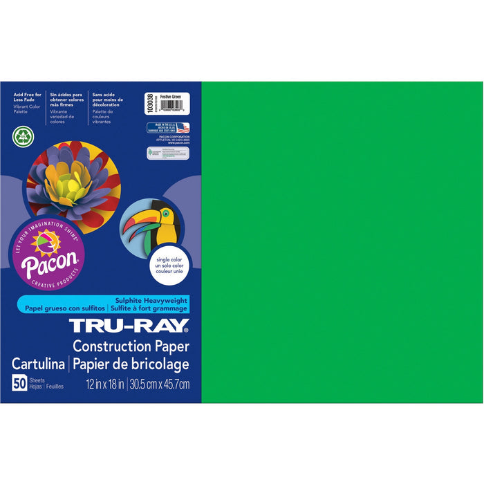 Tru-Ray Heavyweight Construction Paper - PAC103038