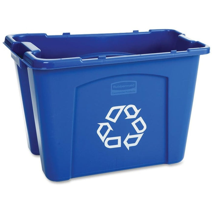 Rubbermaid Commercial 14-gallon Recycling Box - RCP571473BE