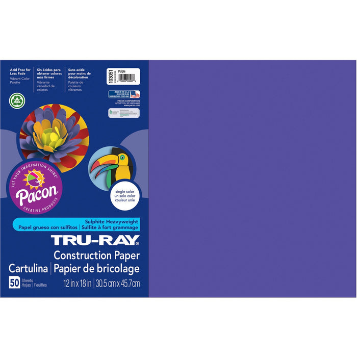 Tru-Ray Heavyweight Construction Paper - PAC103051