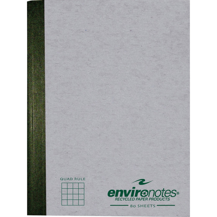 Roaring Spring Environotes 5x5 Graph Ruled Recycled Composition Book with Sustainable Paper - ROA77271