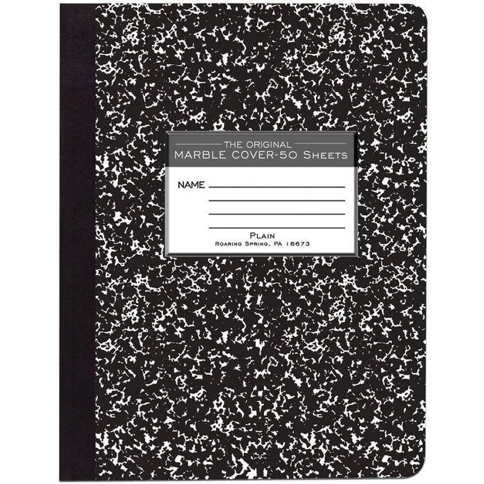 Roaring Spring Unruled Hard Cover Composition Book - ROA77260
