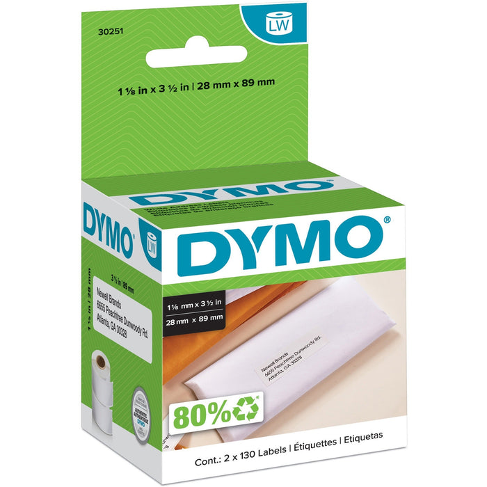 Dymo White Address Labels - DYM30251 Newell Brands