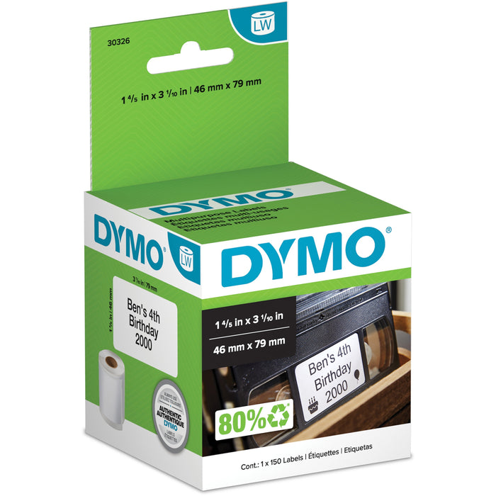 Dymo LabelWriter Video Top Labels - DYM30326
