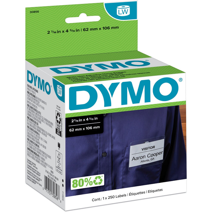 Dymo Non-Adhesive LabelWriter Name Badge Labels - DYM30856