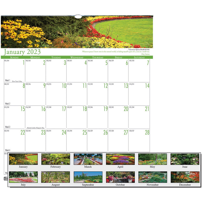 House of Doolittle Earthscapes Gardens Wall Calendar - HOD301