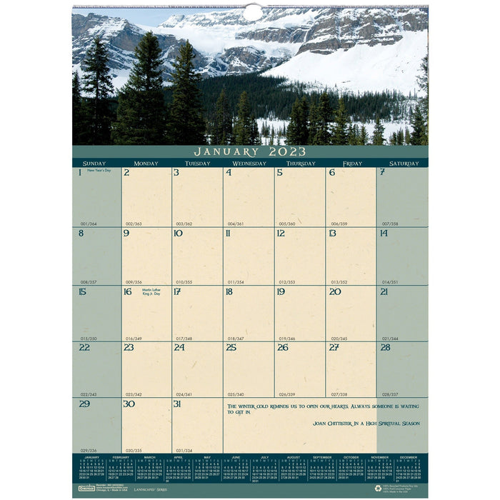House of Doolittle Landscapes Nature Photo Wall Calendars - HOD362 House of Doolittle