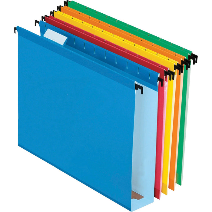 Pendaflex 1/5 Tab Cut Letter Recycled Hanging Folder - PFX6152X2ASST TOPS Products