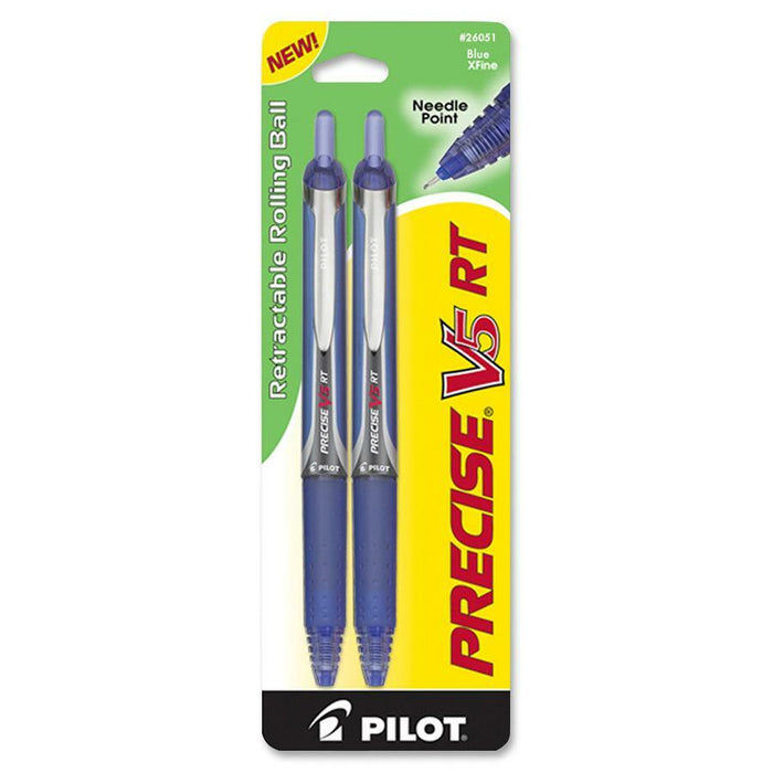 Pilot Precise V5 RT Extra-Fine Premium Retractable Rolling Ball Pens - PIL26051