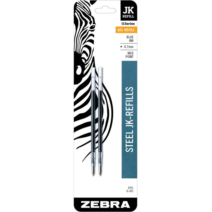Zebra G-301 JK Gel Stainless Steel Pen Refill - ZEB88122