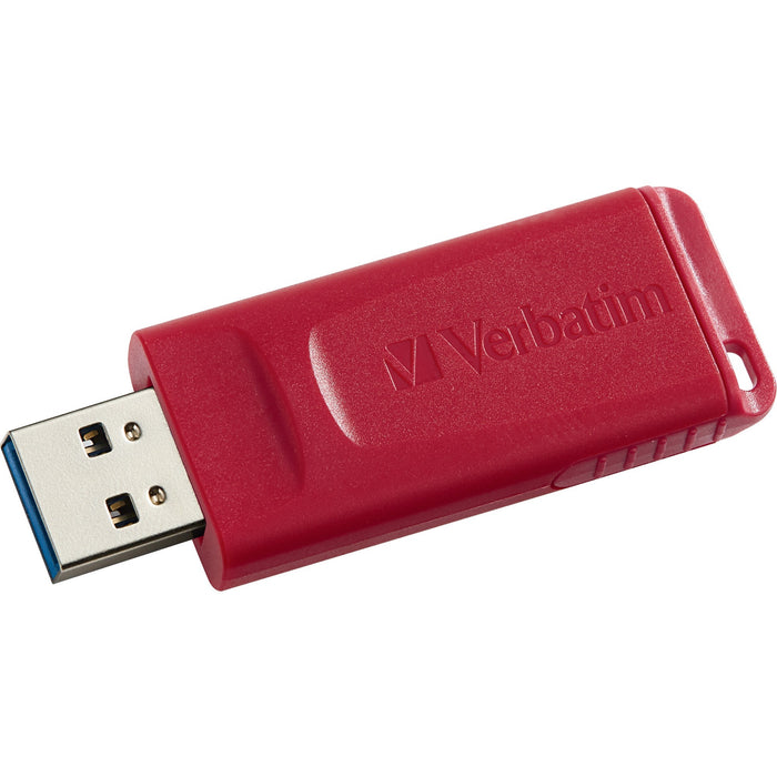 64GB Store 'n' Go&reg; USB Flash Drive - Red - VER97005