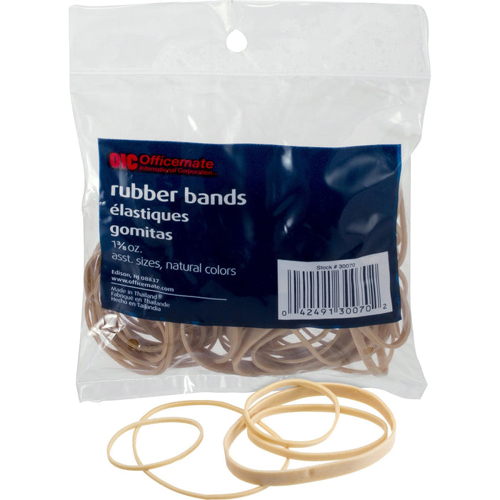 Officemate Assorted Size Rubber Bands - OIC30070