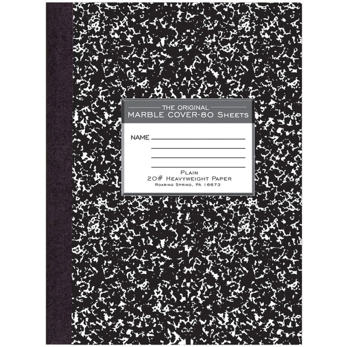 Roaring Spring Signature Collection Unruled Oversized Hard Cover Composition Book - ROA77479